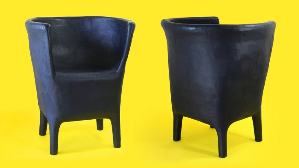 коллекция столов и стульев, изготовленных из бумаги и картона, Вадим Кибардин, Голландская неделя дизайна в Эйндховене